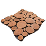 Holz Mosaikpaneele | Lychee | 30×30 cm | Holzfliese