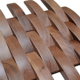 Holz Mosaikpaneele | Walnuss Deep Dusk | 30×30 cm | Holzfliese