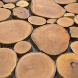 Holz Mosaikpaneele | Lychee | 30×30 cm | Holzfliese