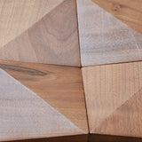 Holz Wandverkleidung Slim Walnuss Mosaik-Look 3D | 20×40 cm