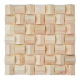 Holz Mosaikpaneele | Esche | 30×30 cm | Holzfliese