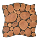 Holz Mosaikpaneele | Lychee | 30×30 cm | Holzfliese