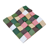 Holz Mosaikpaneele | Rich Pine | 30×30 cm | Holzfliese