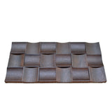 Holz Wandverkleidung Merbau XL Mosaik-Look 3D | 30×60 cm