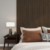 Akustikpaneel Eiche Geräuchert | XL 300 cm x 60 cm | Einseitig Echtholzfurnier