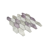 Selbstklebende Mosaikpaneele | Picket Grau | 30×30 cm | Metall