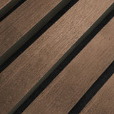 Akustikpaneel Eiche Geräuchert | 240 cm x 60 cm | Einseitig Echtholzfurnier