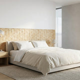 Holz Wandverkleidung Rubberwood Compact Mosaik-Look 3D | 28×30 cm
