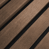Akustikpaneele Eiche Geräuchert | 240 cm x 60 cm | Dreiseitig Echtholzfurnier - detail view 2