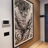 Akustikpaneel Natürliche Eiche | 240 cm x 60 cm | Einseitig Echtholzfurnier