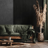 Akustikpaneel Schwarze Eiche | 240 cm x 60 cm | Einseitig Echtholzfurnier