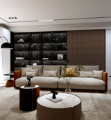 Akustikpaneel Eiche Geräuchert | XL 300 cm x 60 cm | Einseitig Echtholzfurnier