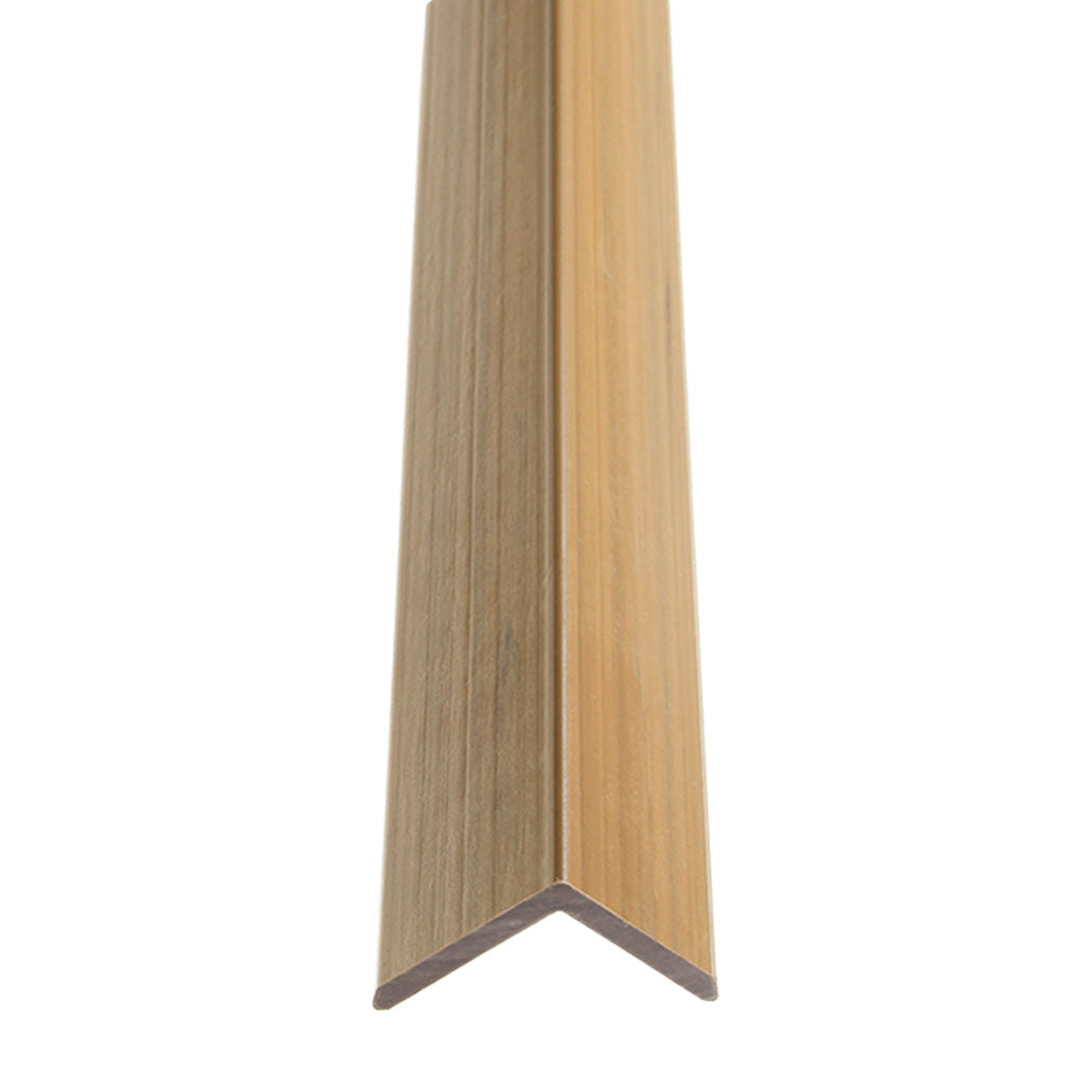 Fassadenverkleidung Abschlussleiste Birke 290CM | Garten | 3D-Holzmaserung