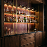 Hexagon Mosaik Bordeaux Bar
