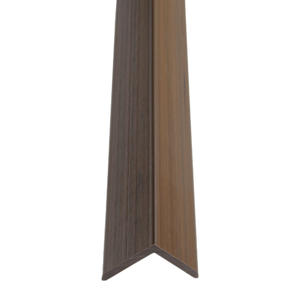 Fassadenverkleidung Abschlussleiste Eiche 290CM | Garten | 3D-Holzmaserung