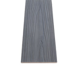 Fassadenbrett Steingrau 290CM | Abschlussbrett | Garten | 3D Holzmaserung