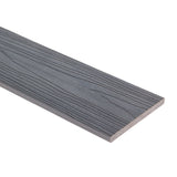 Fassadenbrett Steingrau 290CM | Abschlussbrett | Garten | 3D Holzmaserung