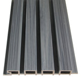 Fassadenverkleidung Steingrau 290CM | Garten | 3D Holzmaserung