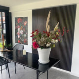 Akustikpaneel Schwarze Eiche | XL 300 cm x 60 cm | Einseitig Echtholzfurnier