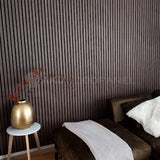 Akustikpaneele Walnuss | 240 cm x 60 cm | Dreiseitig Echtholzfurnier