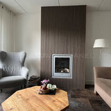 Akustikpaneele Walnuss | 240 cm x 60 cm | Dreiseitig Echtholzfurnier