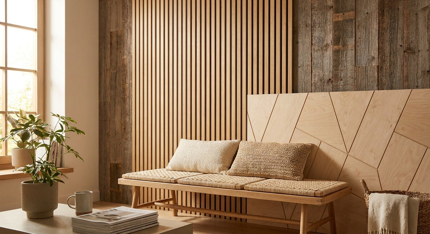 Holzpaneele Wand: Welche Variante passt zu Ihrem Raum