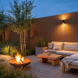 Fassadenverkleidung Eiche 290CM | Garten | 3D Holzmaserung