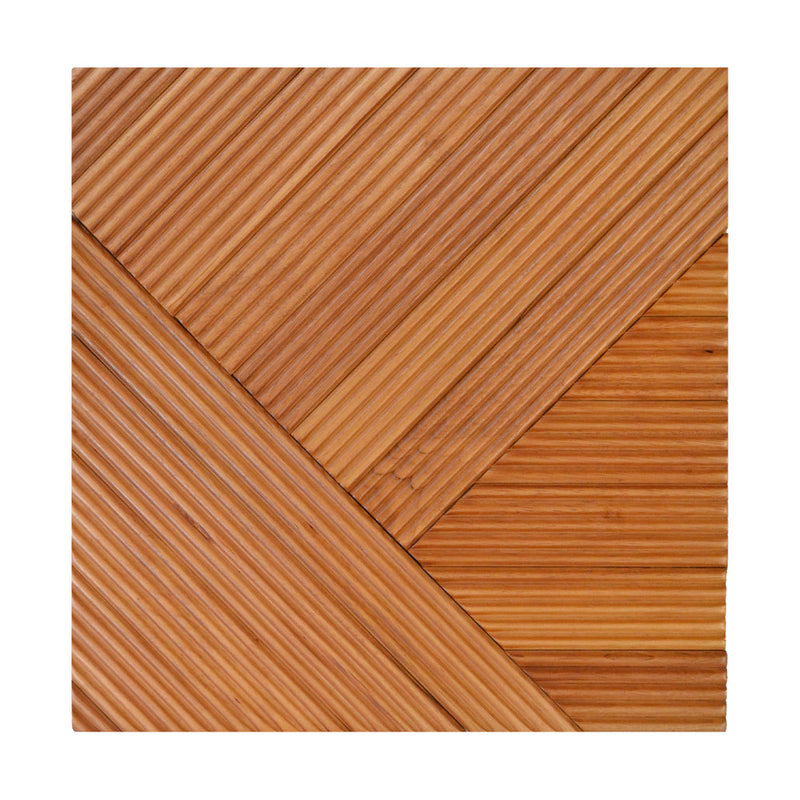 Holz Mosaikpaneele | Xilan XL | 40×40 cm | Holzfliese