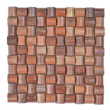 Holz Wandverkleidung Arisauro Mosaik-Look 3D | 30×30 cm