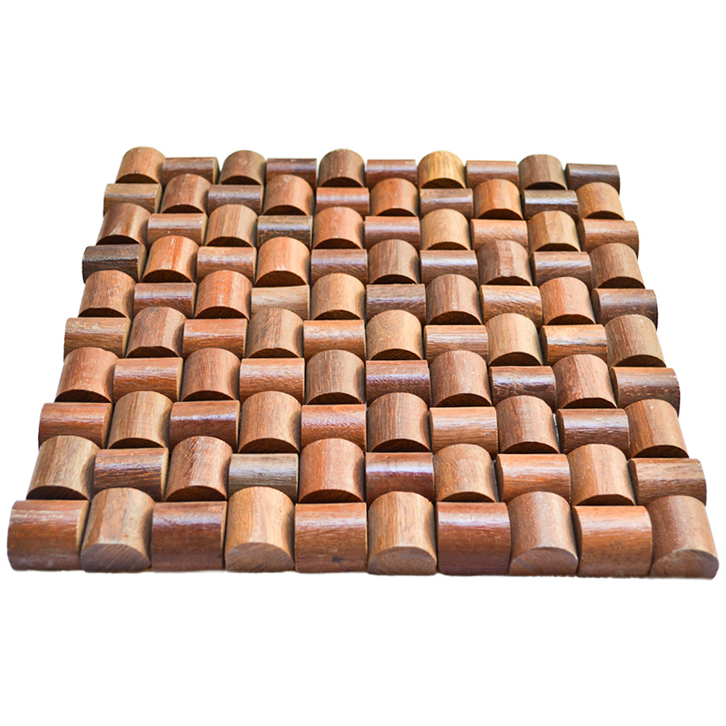Holz Wandverkleidung Arisauro Mosaik-Look 3D | 30×30 cm
