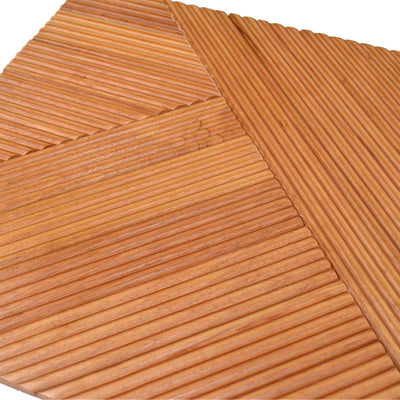 Holz Wandverkleidung Xilan XL Mosaik-Look 3D | 40×40 cm