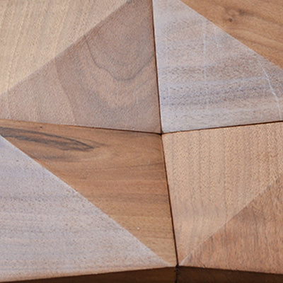 Holz Wandverkleidung Slim Walnuss Mosaik-Look 3D | 20×40 cm
