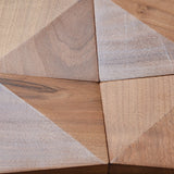 Holz Mosaikpaneele | Slim Walnuss | 20×40 cm | Holzfliese