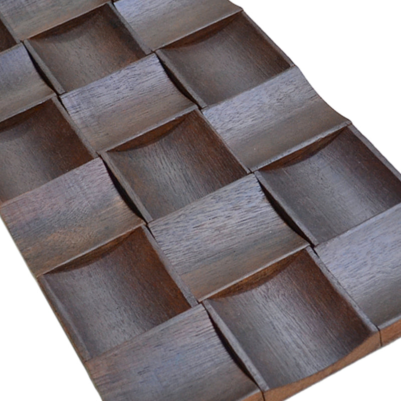 Holz Mosaikpaneele | Merbau XL | 30×60 cm | Holzfliese