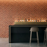 Holz Wandverkleidung Arisauro Mosaik-Look 3D | 30×30 cm