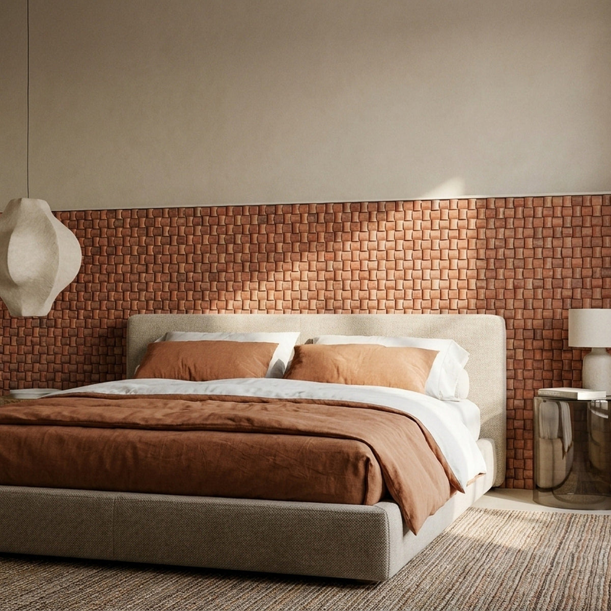 Holz Wandverkleidung Arisauro Mosaik-Look 3D | 30×30 cm