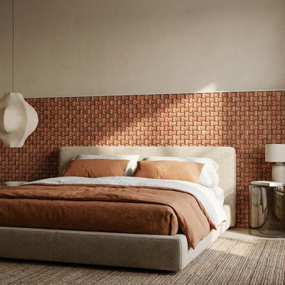 Holz Wandverkleidung Arisauro Mosaik-Look 3D | 30×30 cm