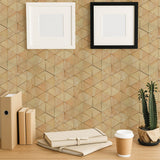 Holz Mosaikpaneele  | Rubberwood Compact | 28×30 cm | Holzfliese