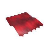 Selbstklebende Mosaikpaneele | Bogen Rot | 28,8×29,8 cm | Metall