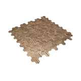 Selbstklebende Mosaikpaneele | Trifold 3D Natur | 30,3×28 cm | Metall