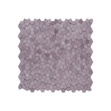 Selbstklebende Mosaikpaneele | Pentagon 3D Rosa | 28,2×28,2 cm | Metall