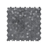 Selbstklebende Mosaikpaneele | Pentagon 3D Anthrazit | 28,2×28,2 cm | Metall