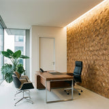 Holz Wandverkleidung Fresh Pine Mosaik-Look 3D | 30×35 cm