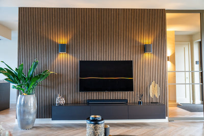 Akustikpaneel Eiche Geräuchert | 240 cm x 60 cm | Einseitig Echtholzfurnier - detail view 4