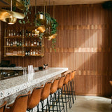 Holz Wandverkleidung Rosewood XL Mosaik-Look 3D | 30×60 cm