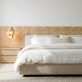 Holz Wandverkleidung Rubberwood Mosaik-Look 3D | 30×30 cm
