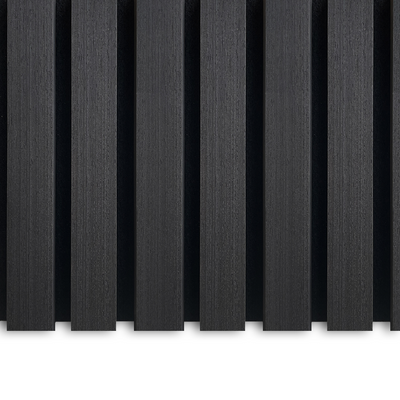 Akustikpaneele schwarze Eiche | 240 cm x 60 cm | Dreiseitig Echtholzfurnier