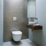 Selbstklebende Mosaikfliesen Metall | Pentagon 3D Grau | 28,2×28,2 cm | Küche, Bad & WC