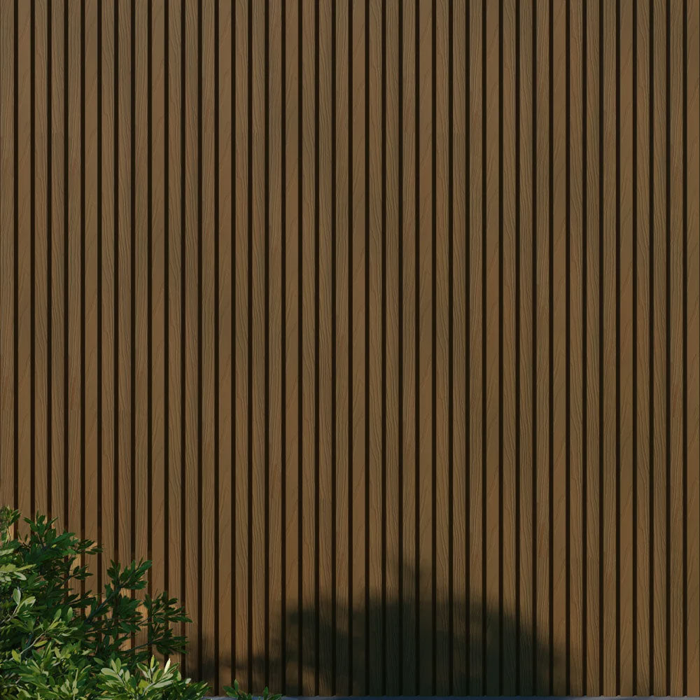 Fassadenverkleidung Eiche 290CM | Garten | 3D Holzmaserung